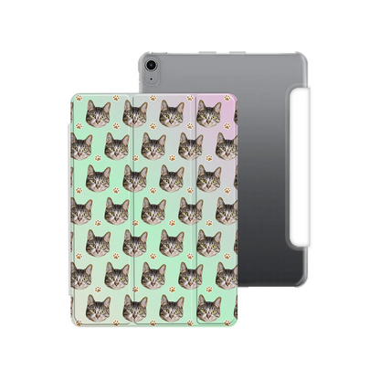 Face & Paws - brugerdefineret iPad-etui