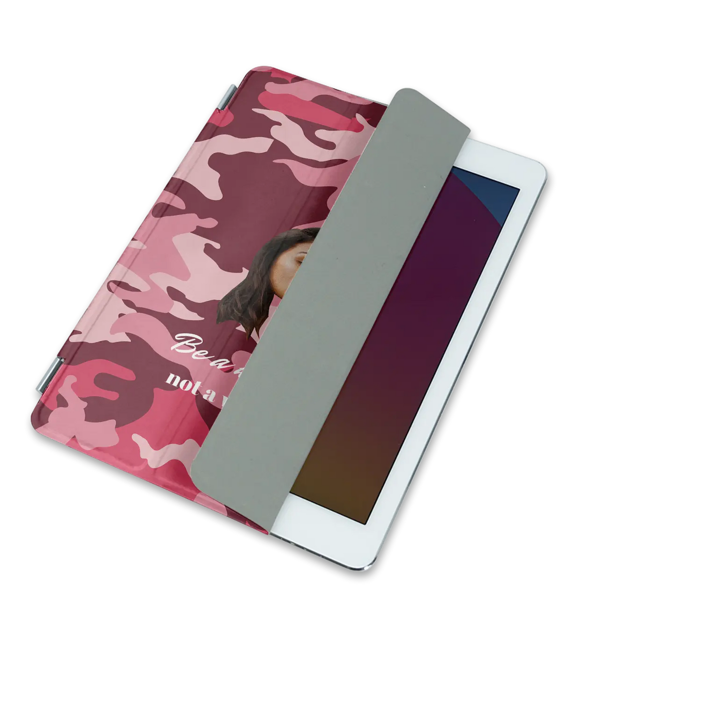 Let's Face It - Camouflage - brugerdefineret iPad-etui