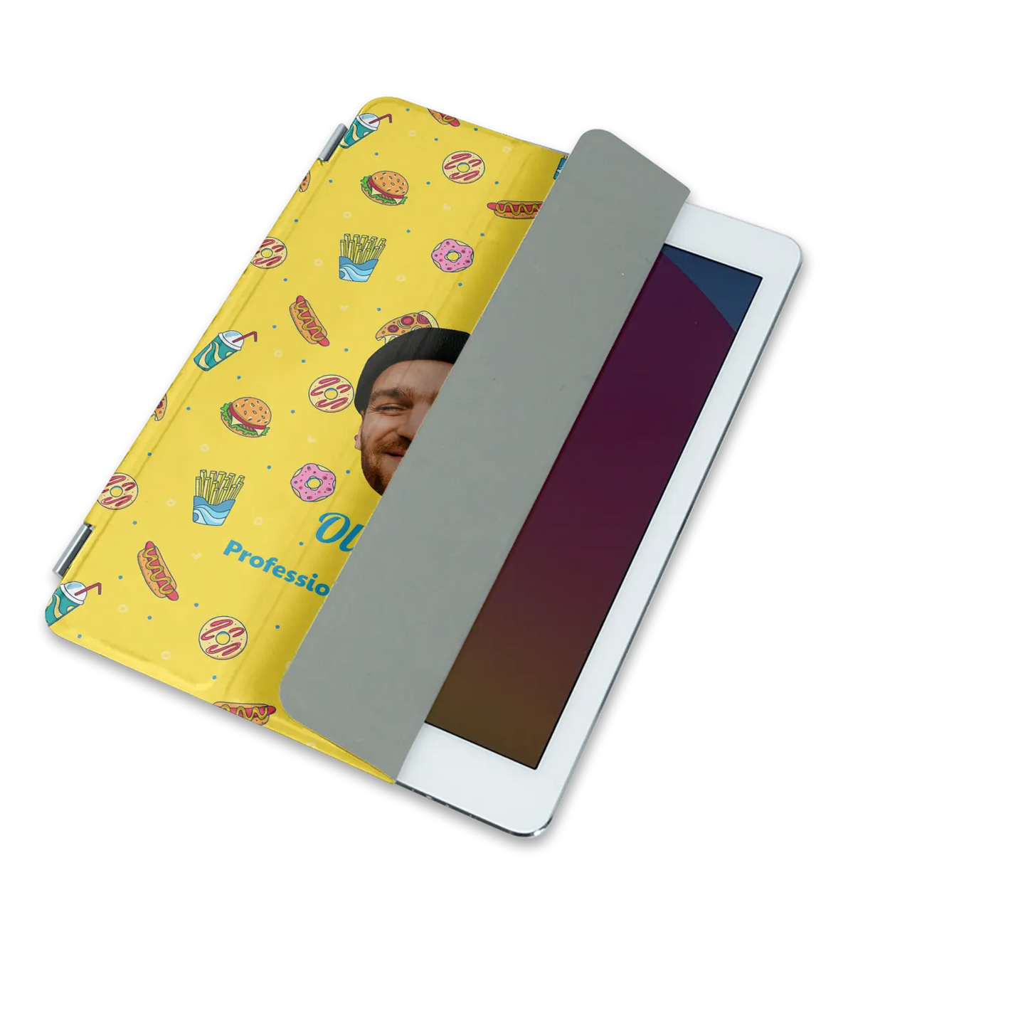 Let's Face It - mad - brugerdefineret iPad-etui