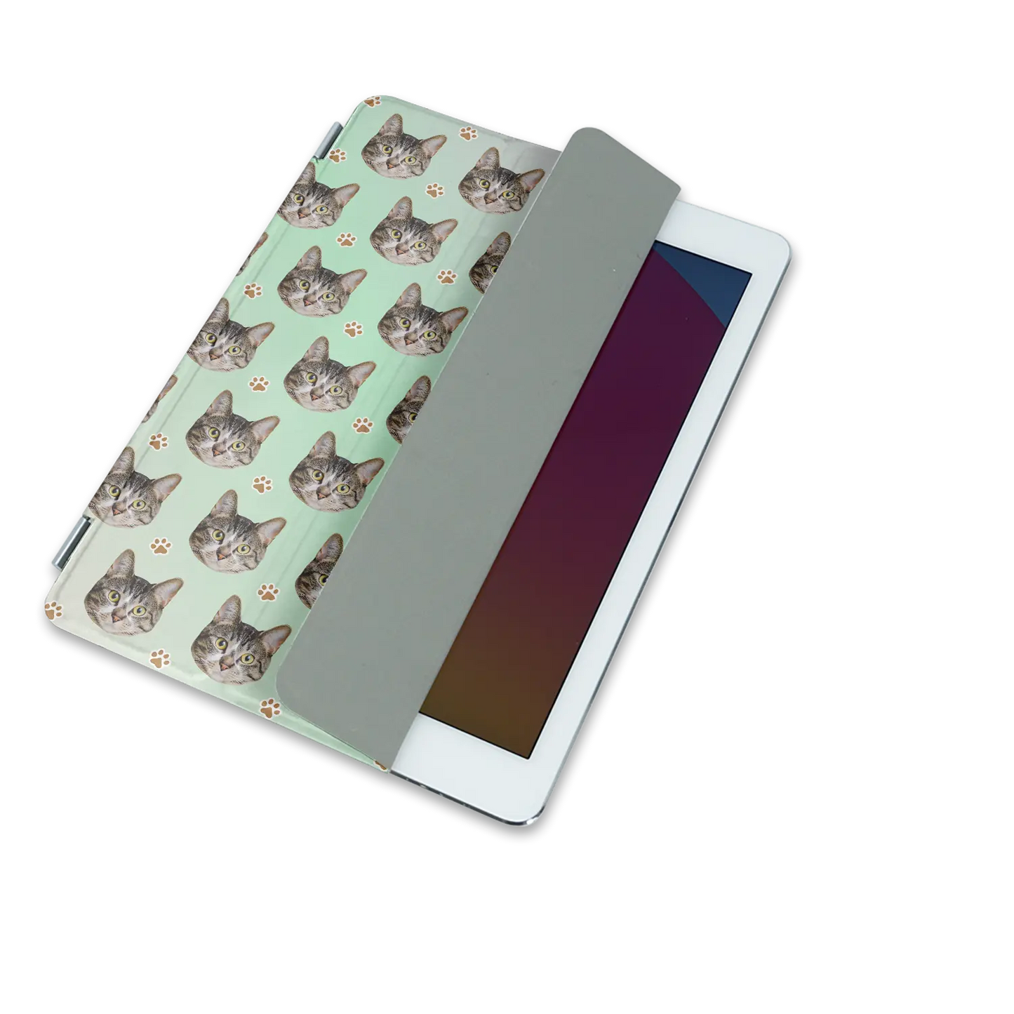 Face & Paws - brugerdefineret iPad-etui