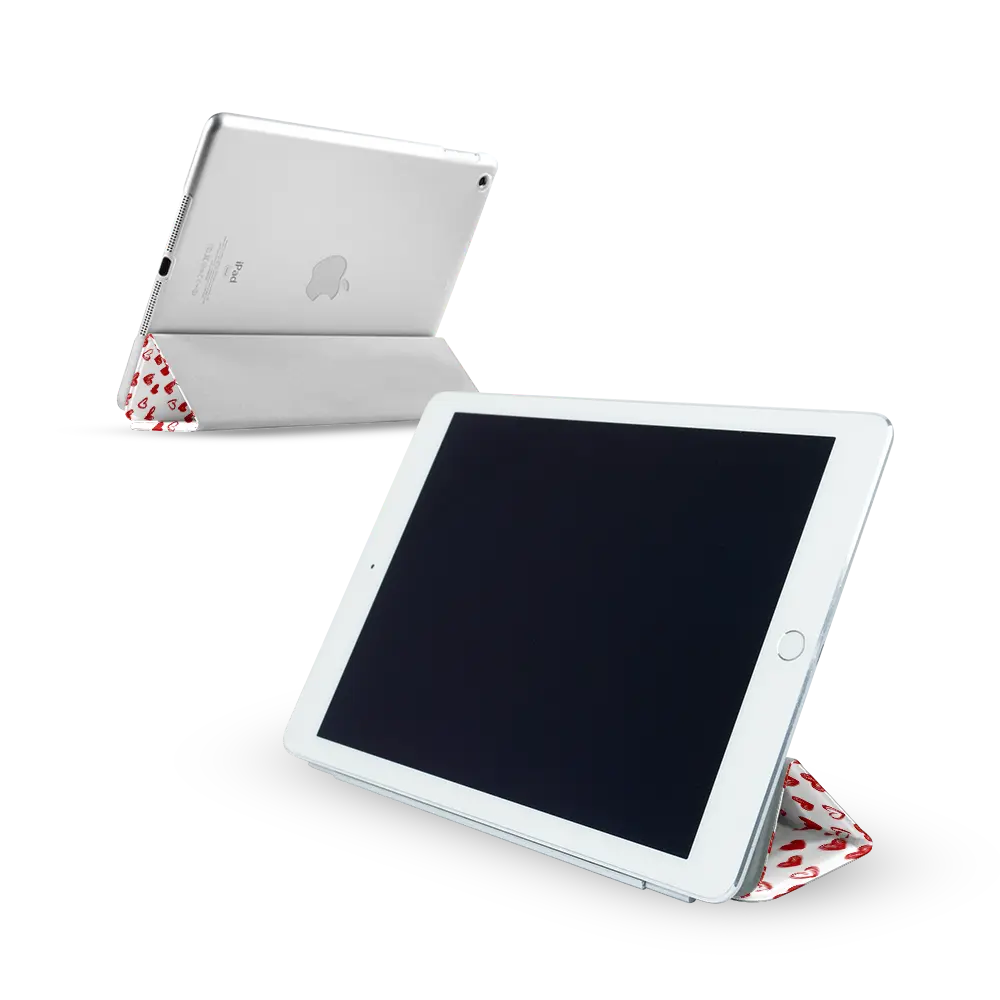 Polaroid-hjerter - iPad-etui med eget design