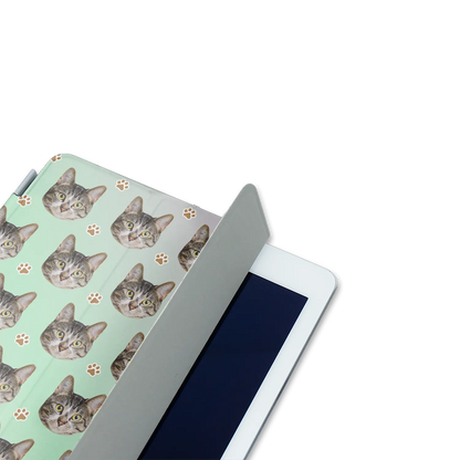 Face & Paws - brugerdefineret iPad-etui