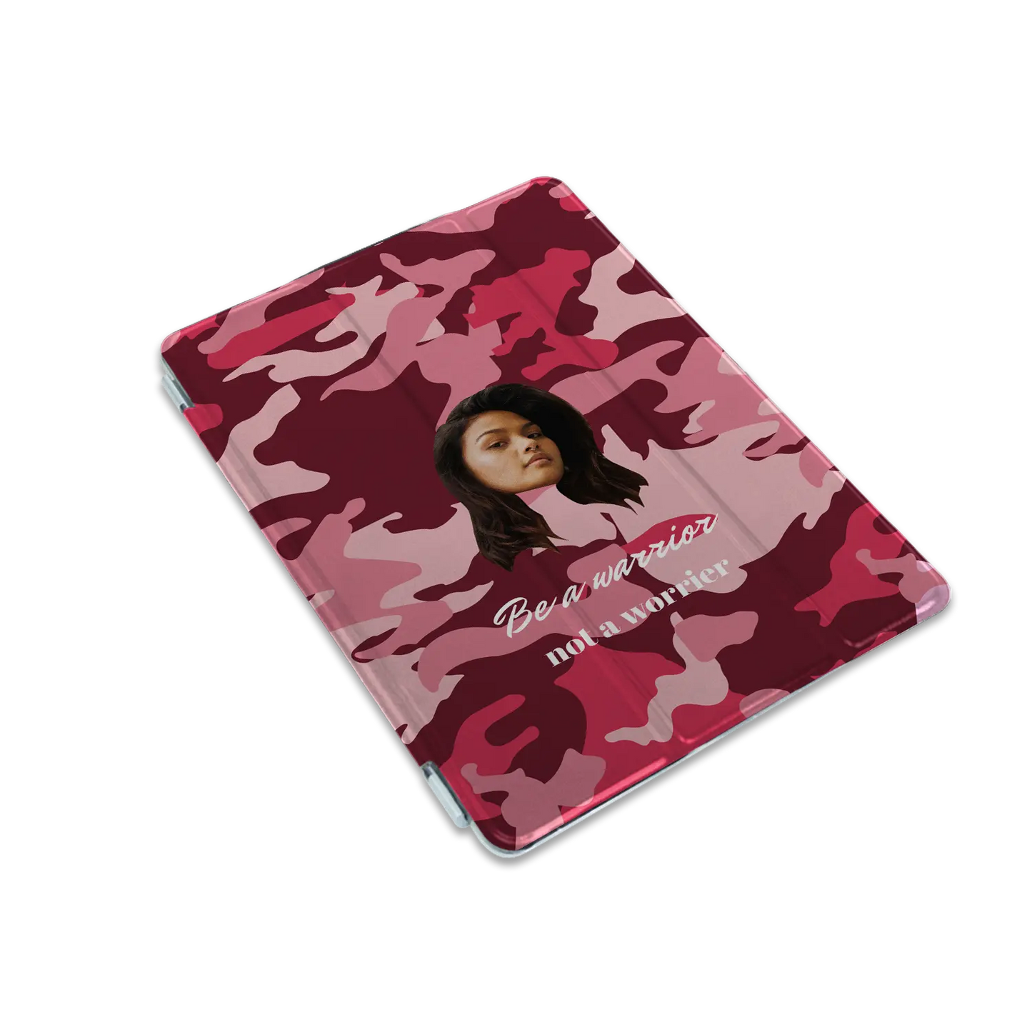 Let's Face It - Camouflage - brugerdefineret iPad-etui