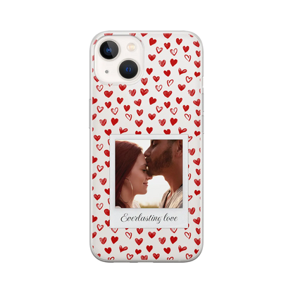 Polaroid Hearts - brugerdefineret iPhone-etui