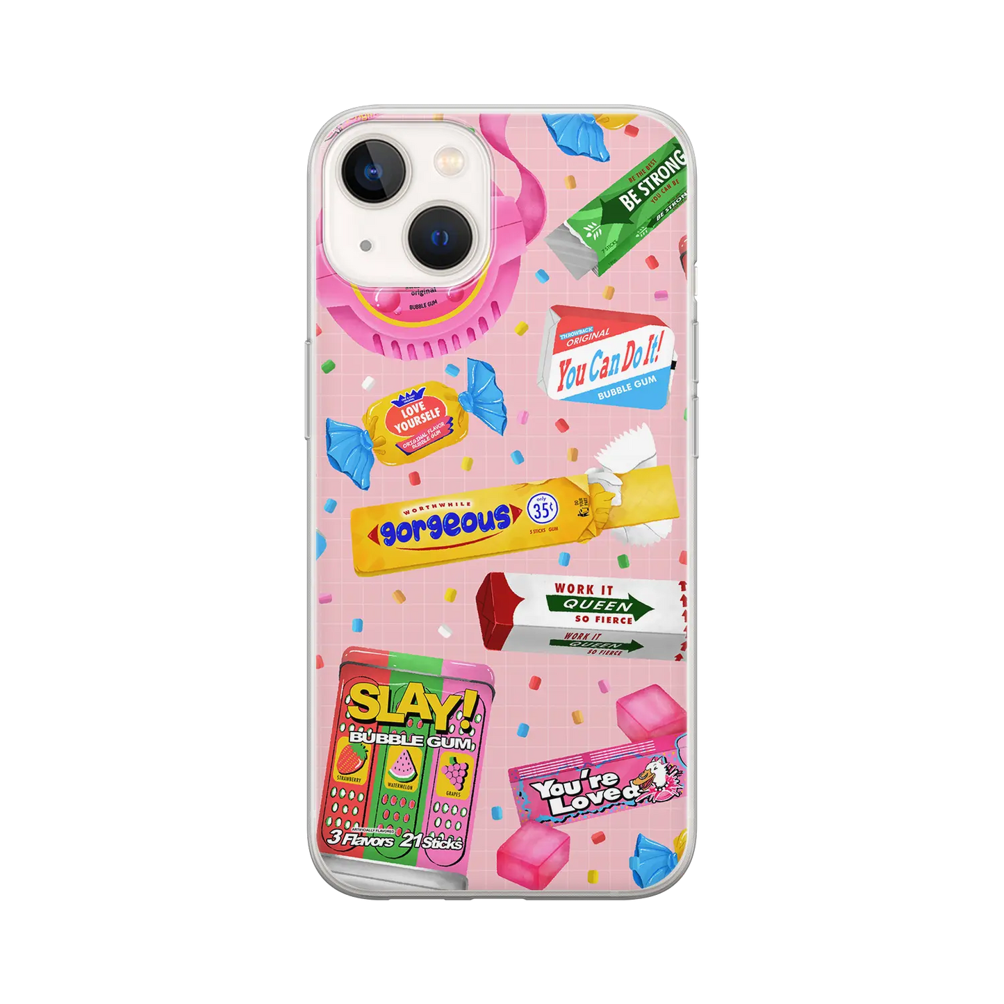 Slay Bubble Gum - brugerdefineret iPhone-etui