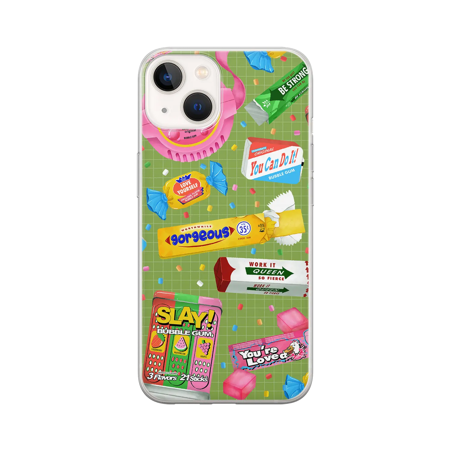 Slay Bubble Gum - brugerdefineret iPhone-etui