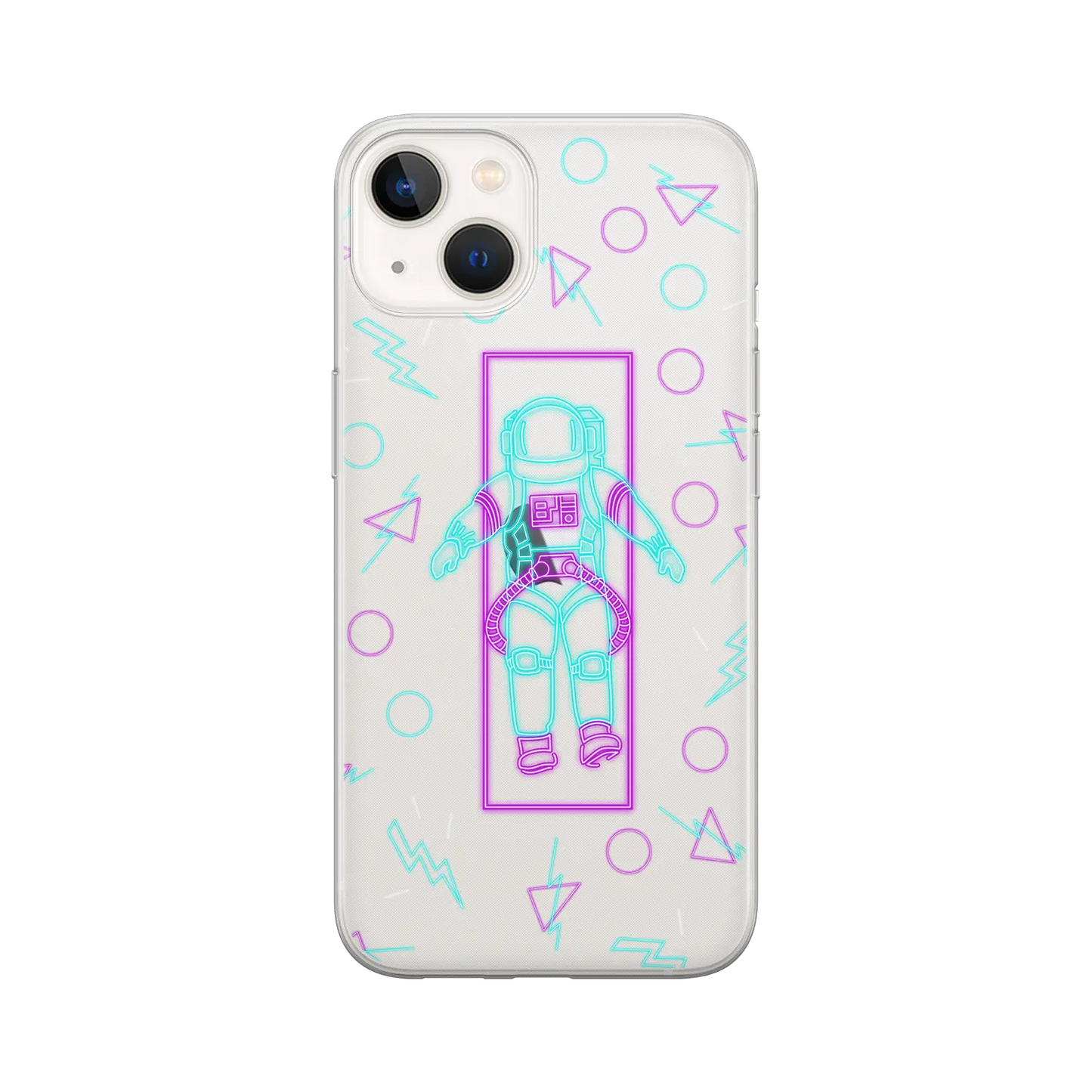 Neon Astro - brugerdefineret iPhone-etui