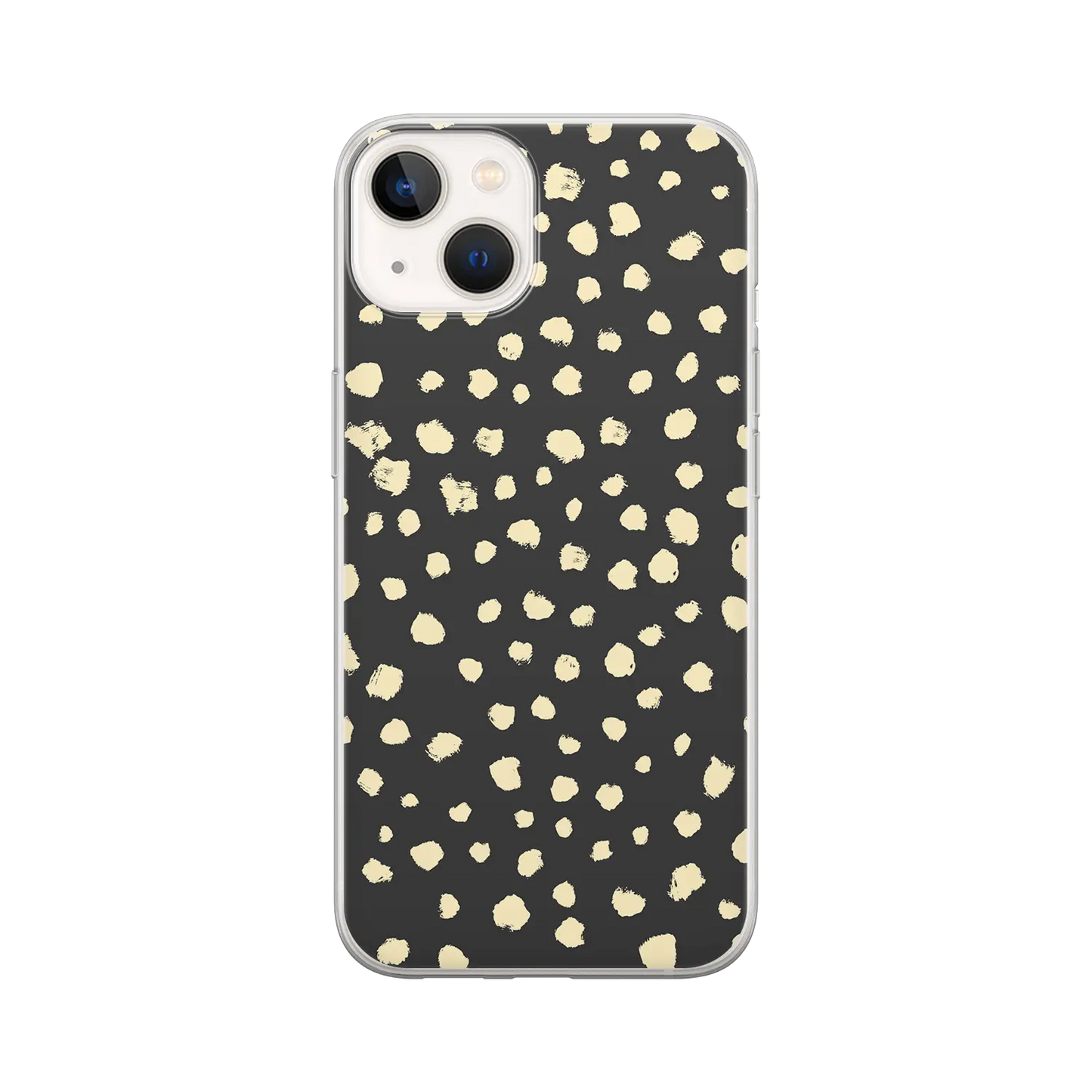 Grunge Dots - brugerdefineret iPhone-etui