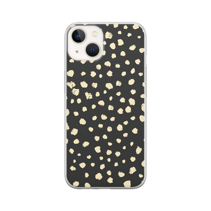 Grunge Dots - brugerdefineret iPhone-etui