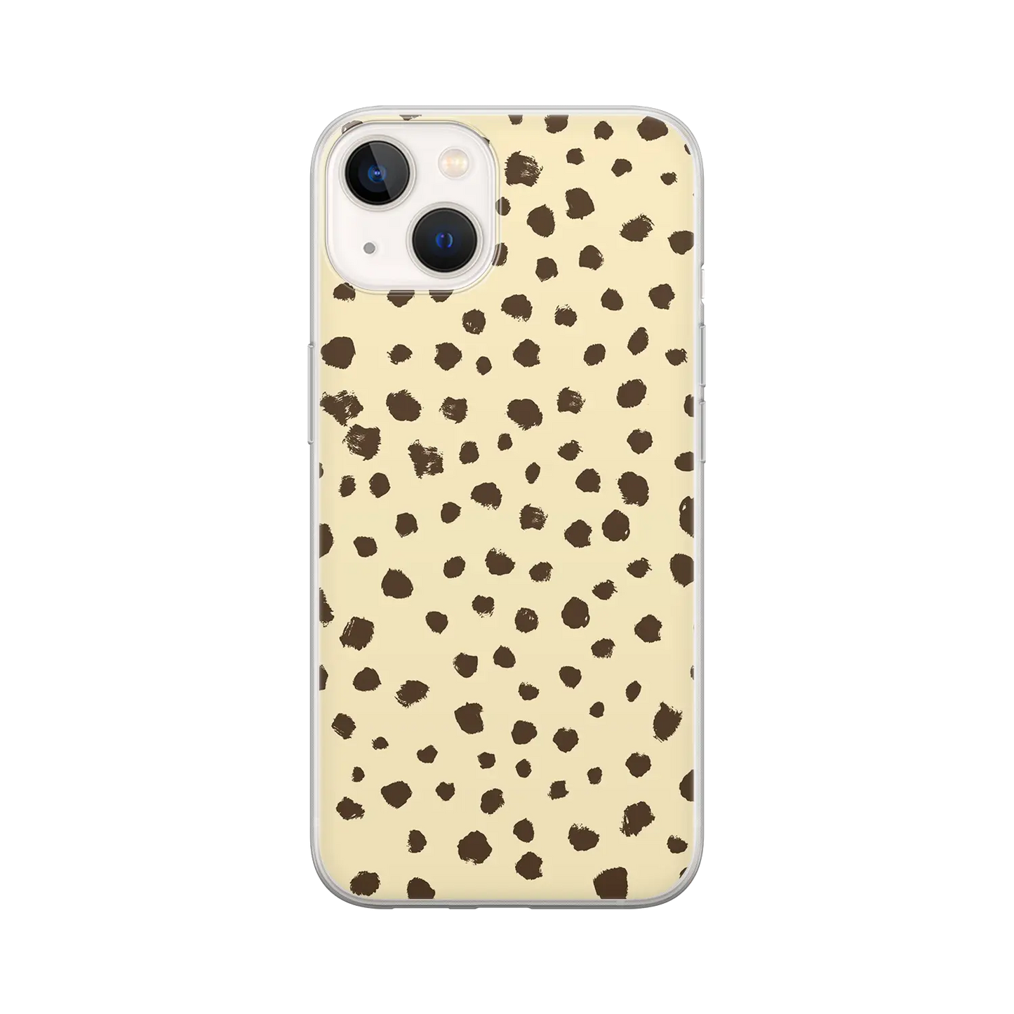 Grunge Dots - brugerdefineret iPhone-etui