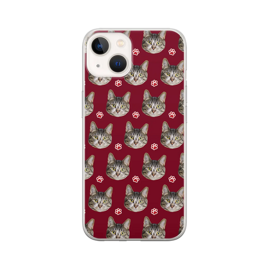 Face & Paws - brugerdefineret iPhone-etui