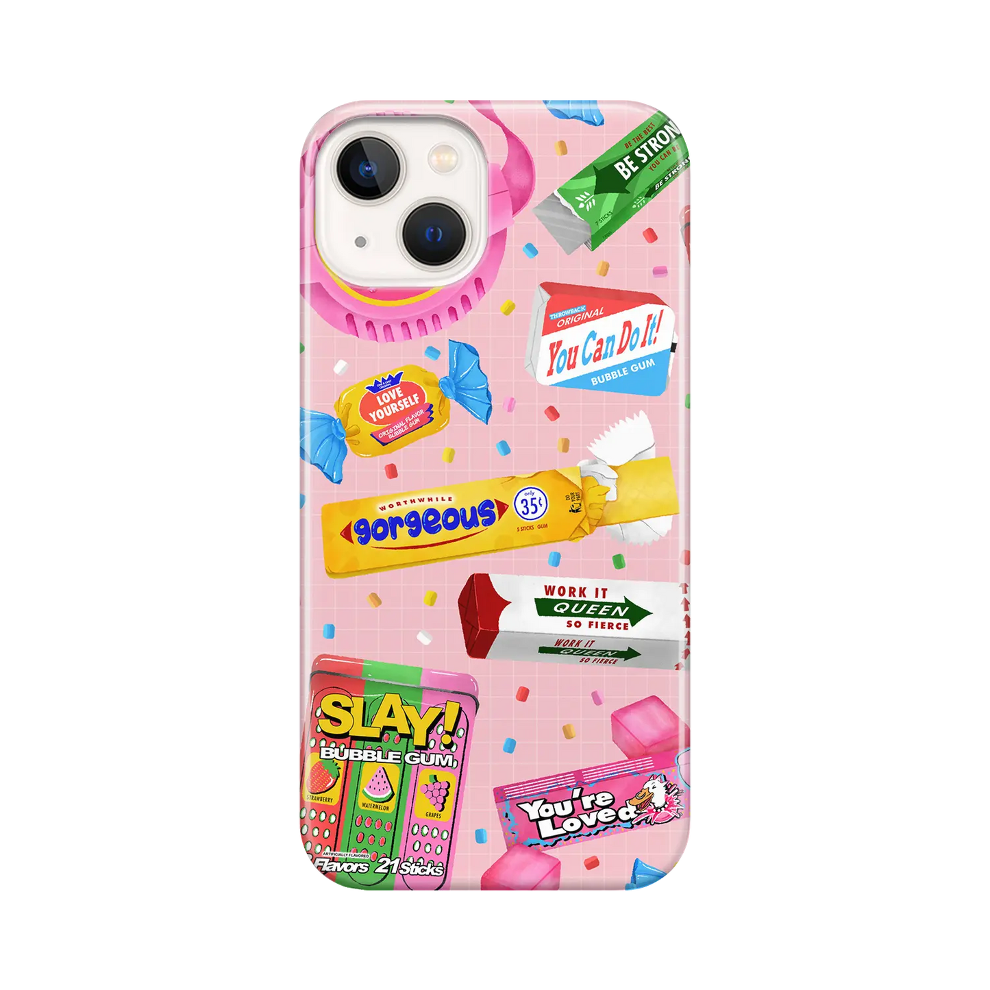 Slay Bubble Gum - brugerdefineret iPhone-etui