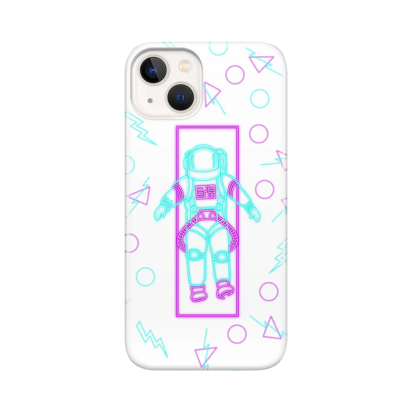 Neon Astro - brugerdefineret iPhone-etui