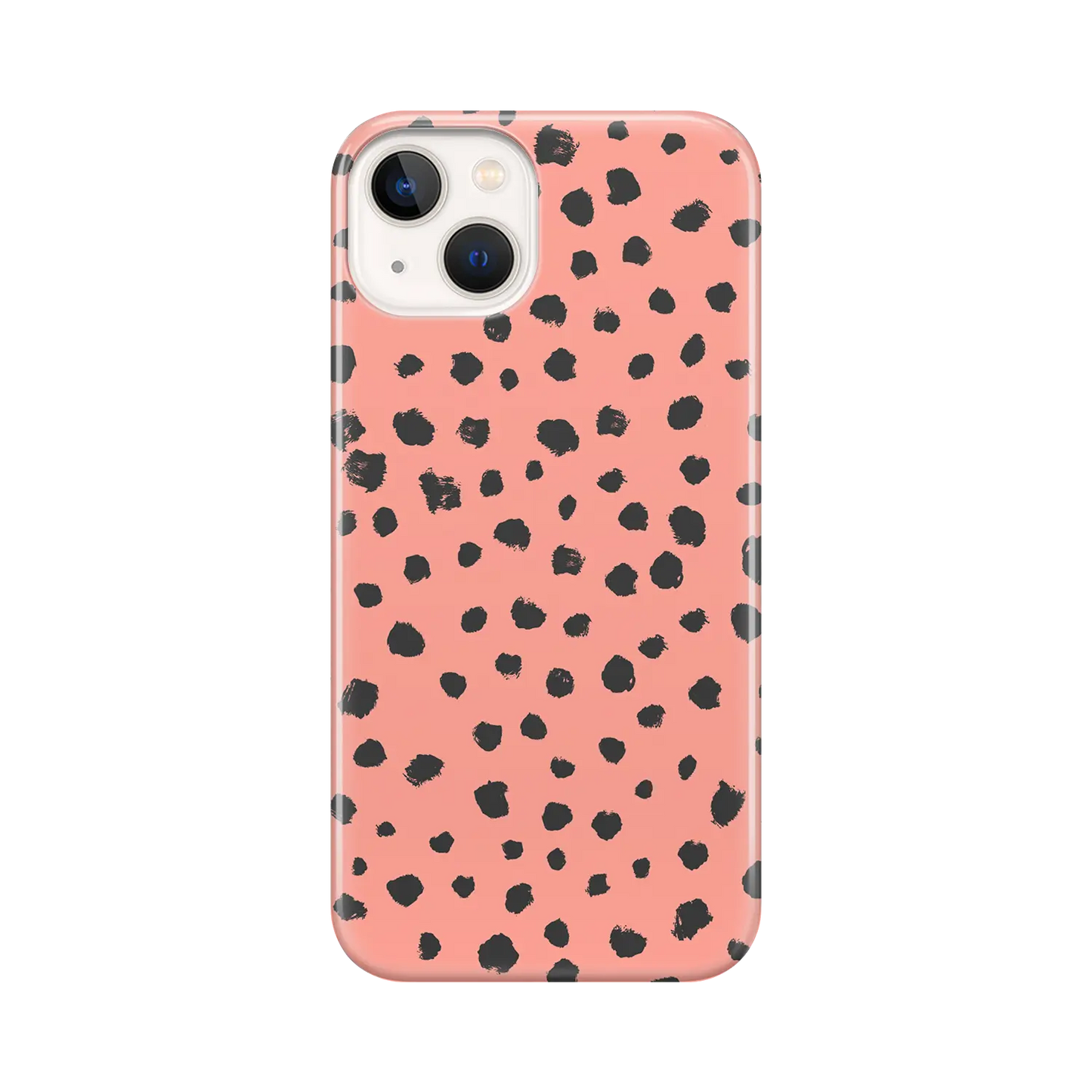 Grunge Dots - brugerdefineret iPhone-etui