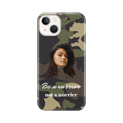 Let's Face It - Camouflage - brugerdefineret iPhone-etui