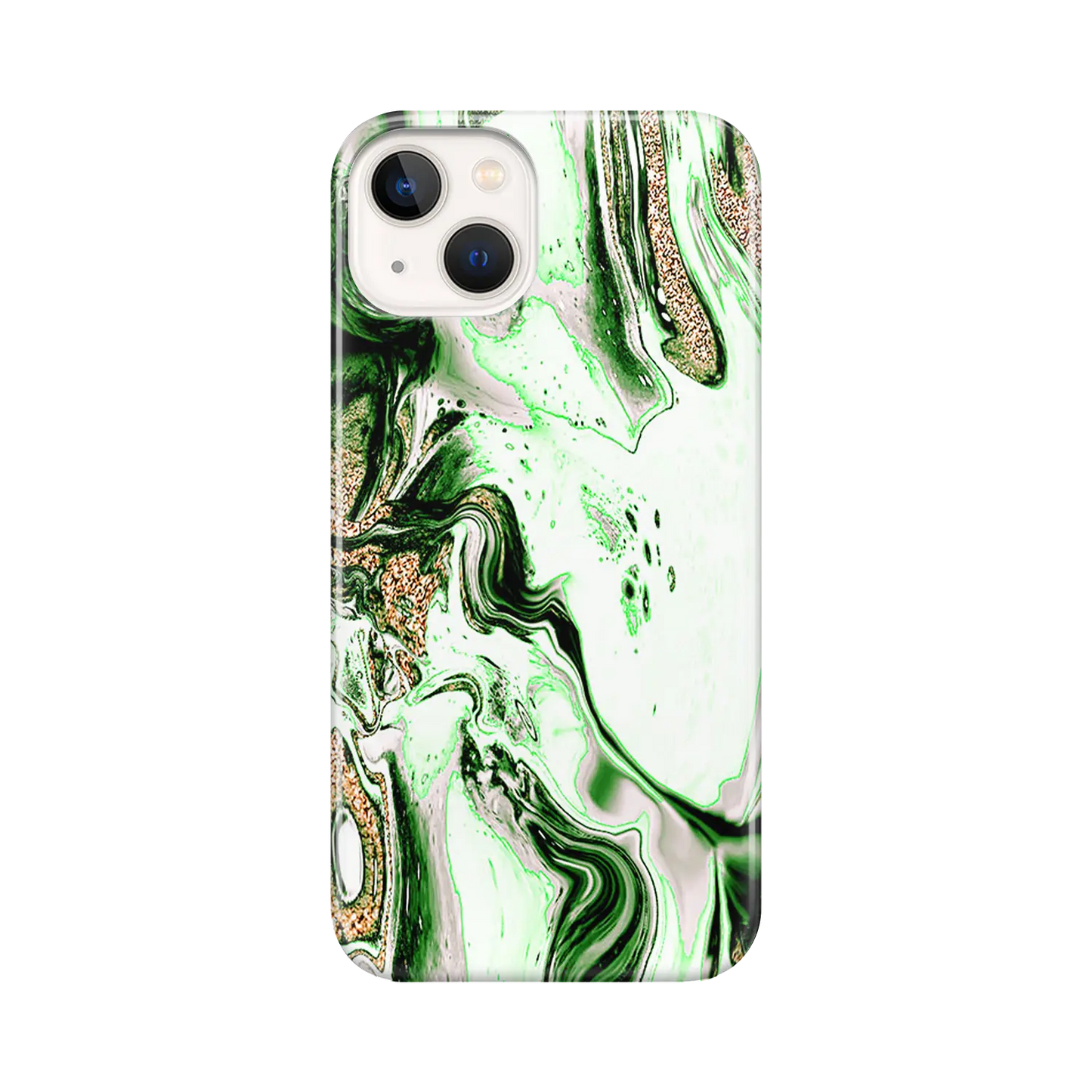 Marble Drip - brugerdefineret iPhone-etui