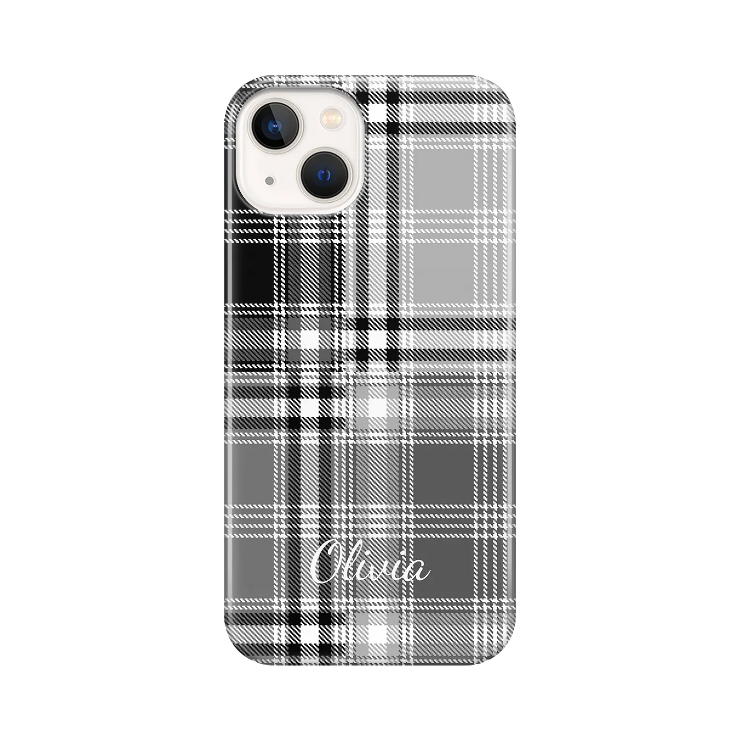 Plaid & Simple - brugerdefineret iPhone-etui