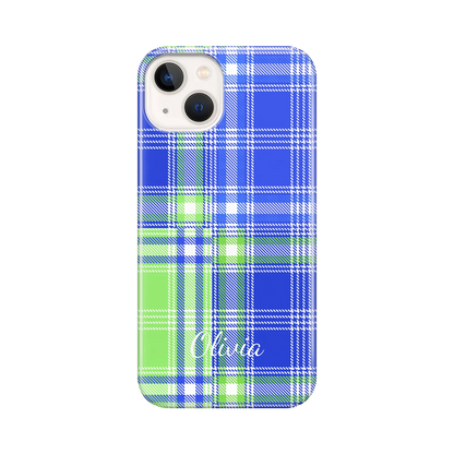 Plaid & Simple - brugerdefineret iPhone-etui