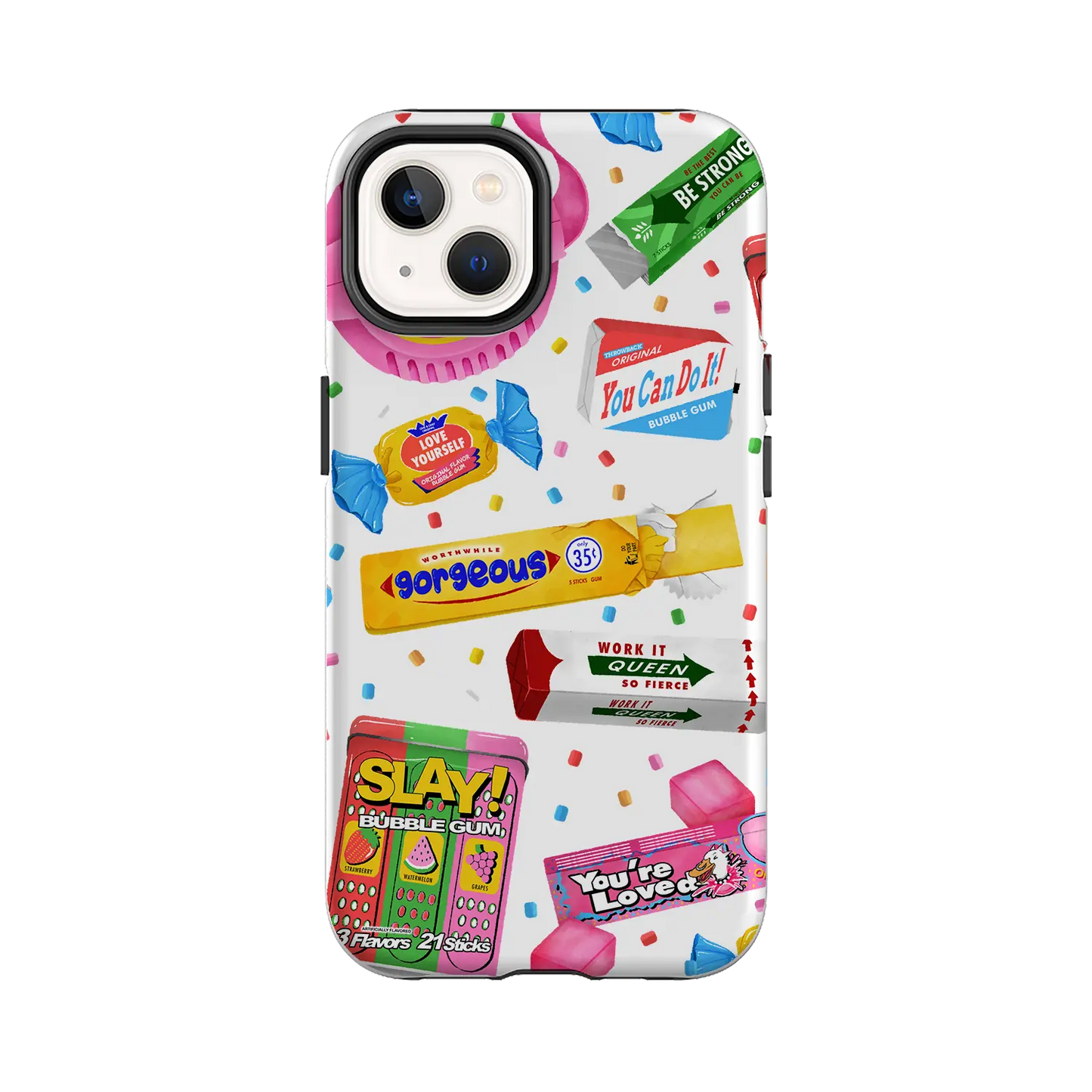 Slay Bubble Gum - brugerdefineret iPhone-etui