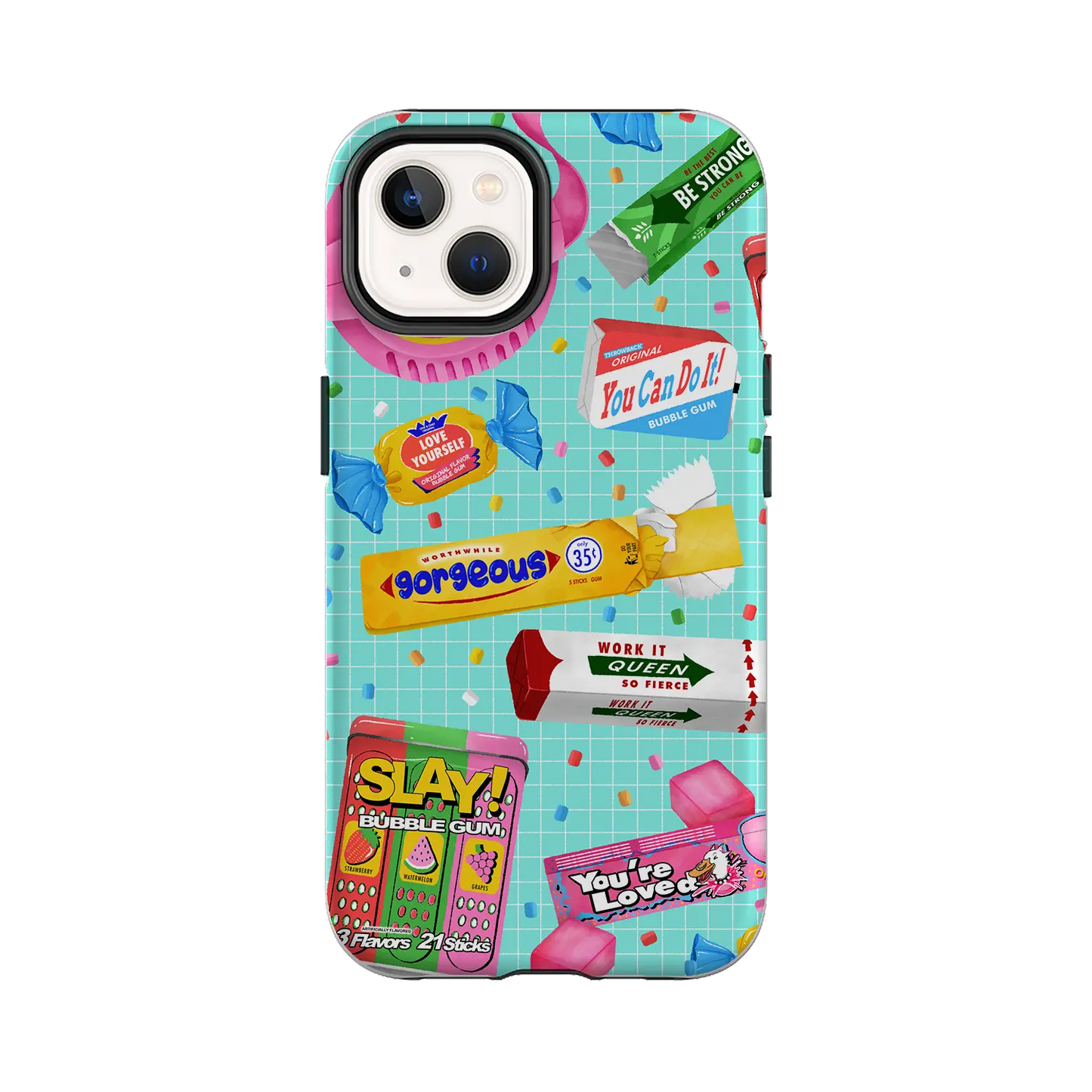 Slay Bubble Gum - brugerdefineret iPhone-etui