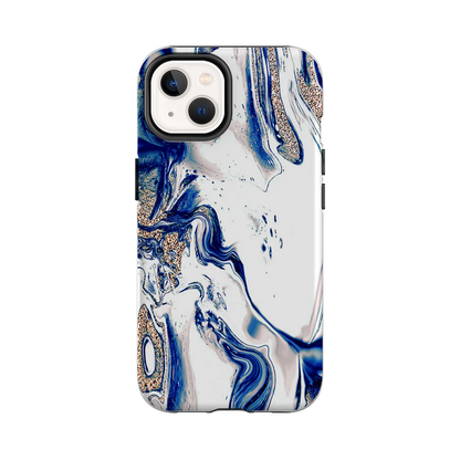 Marble Drip - brugerdefineret iPhone-etui