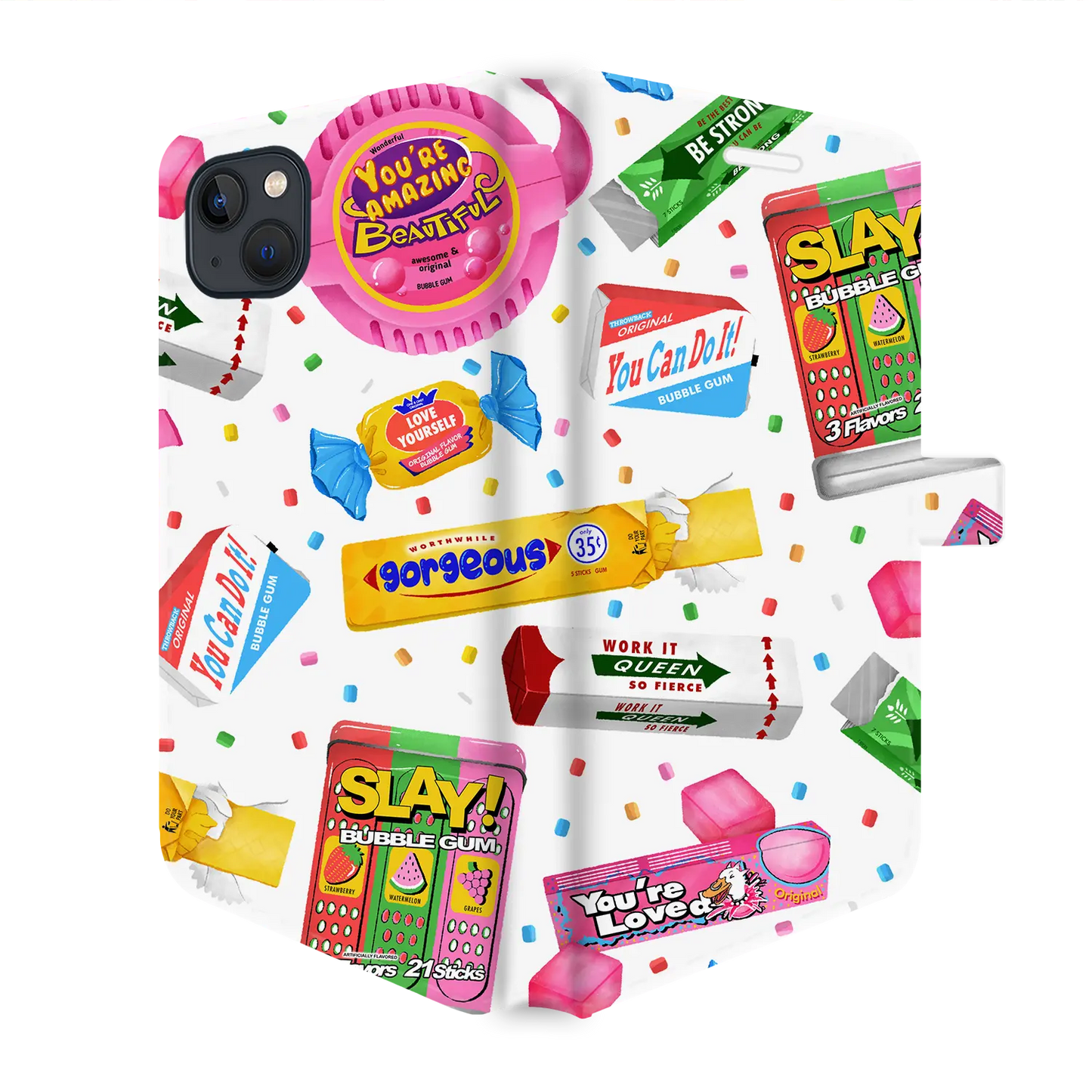 Slay Bubble Gum - brugerdefineret iPhone-etui