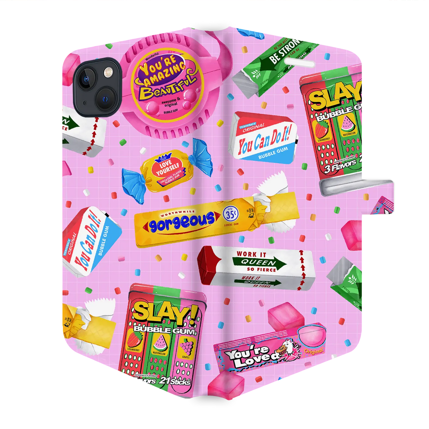 Slay Bubble Gum - brugerdefineret iPhone-etui