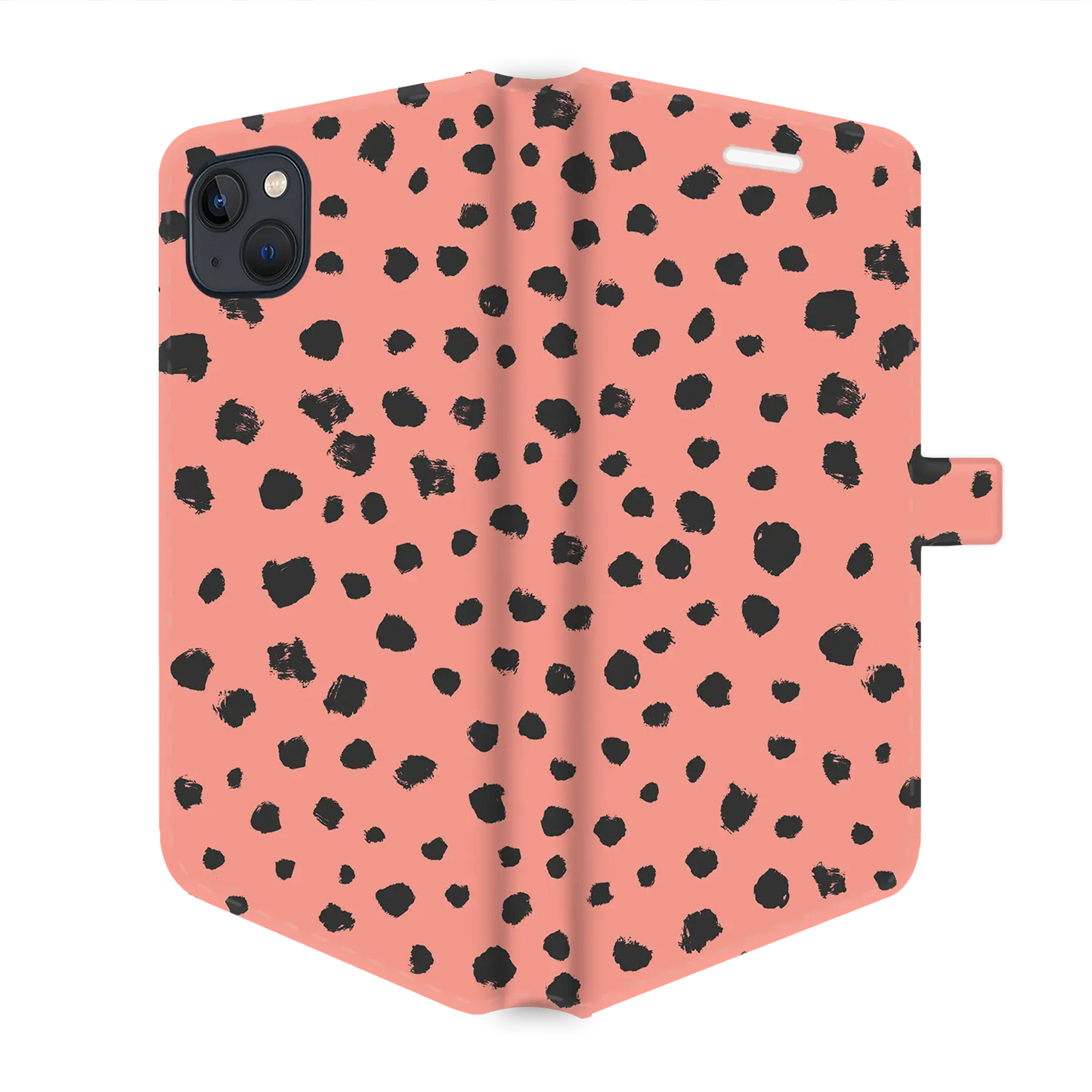 Grunge Dots - brugerdefineret iPhone-etui