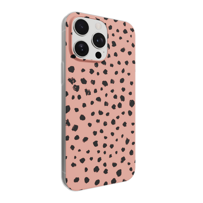 Grunge Dots - brugerdefineret iPhone-etui