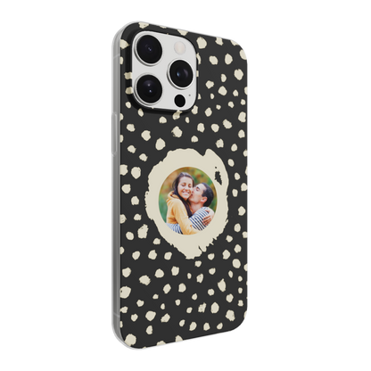 Grunge Dots Picture Style - Custom Galaxy A Case