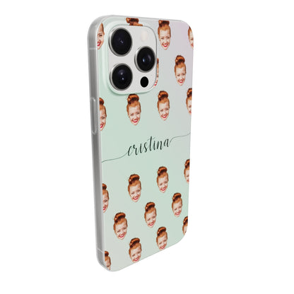 Face & Swirls - Custom Galaxy A Case