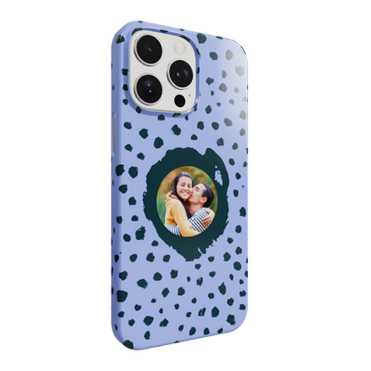 Grunge Dots Picture Style - Custom Galaxy S Case