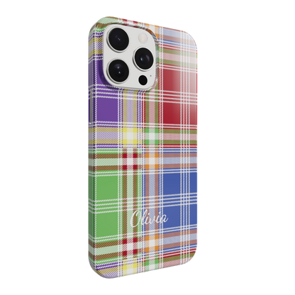 Plaid & Simple - Brugerdefineret Galaxy S-etui