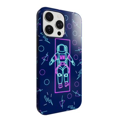 Neon Astro - brugerdefineret iPhone-etui