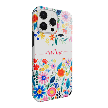 Happy Flowers - Custom Galaxy S Mobilcover