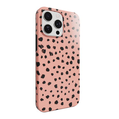 Grunge Dots - brugerdefineret iPhone-etui