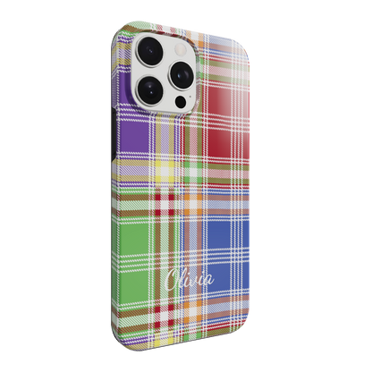 Plaid & Simple - Brugerdefineret Galaxy S-etui