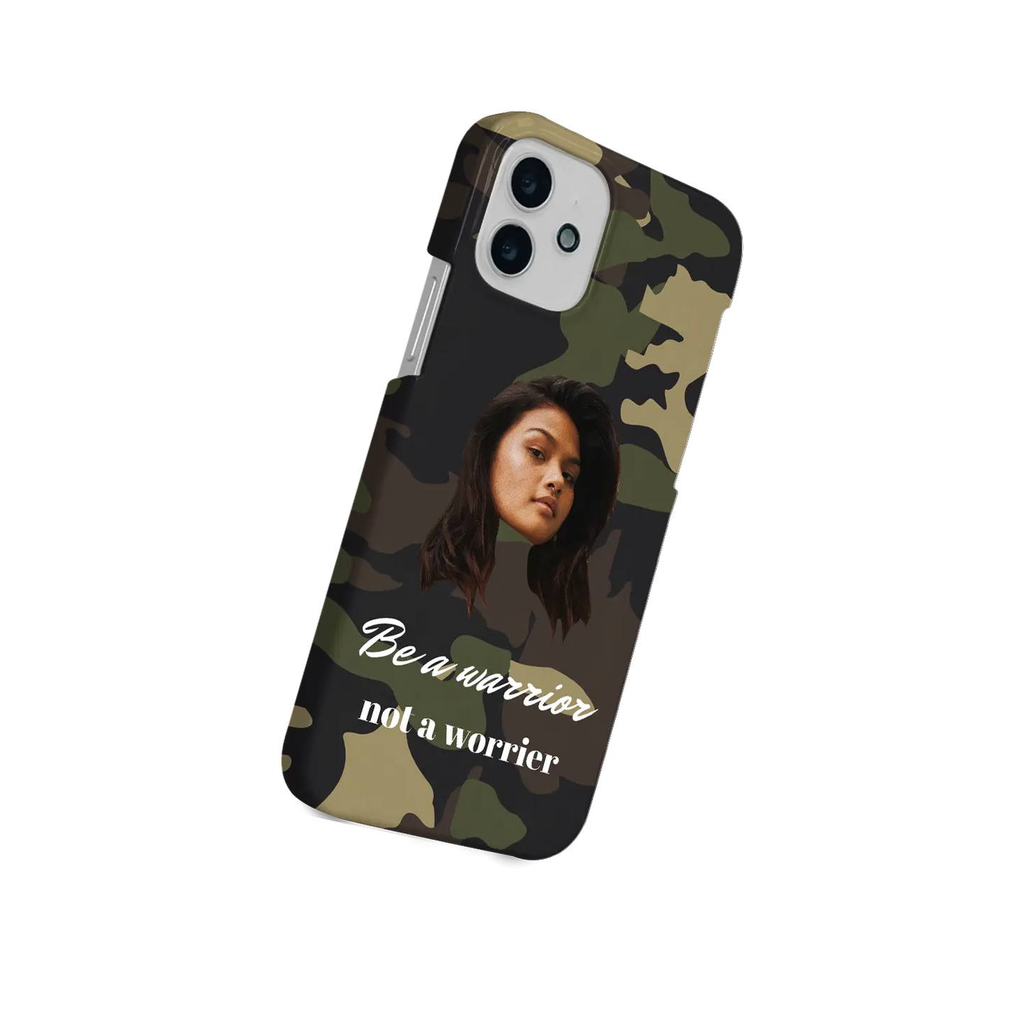 Let's Face It - Camouflage - brugerdefineret iPhone-etui