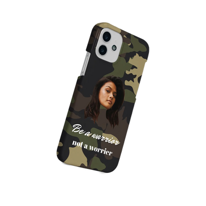 Let's Face It - Camouflage - brugerdefineret iPhone-etui