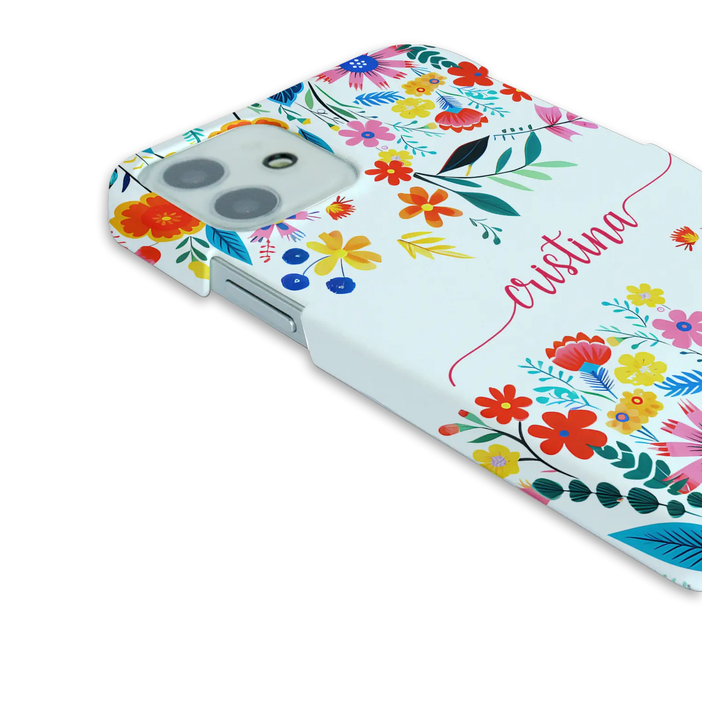 Happy Flowers - Custom Galaxy A Mobilcover