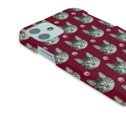 Face & Paws - brugerdefineret iPhone-etui