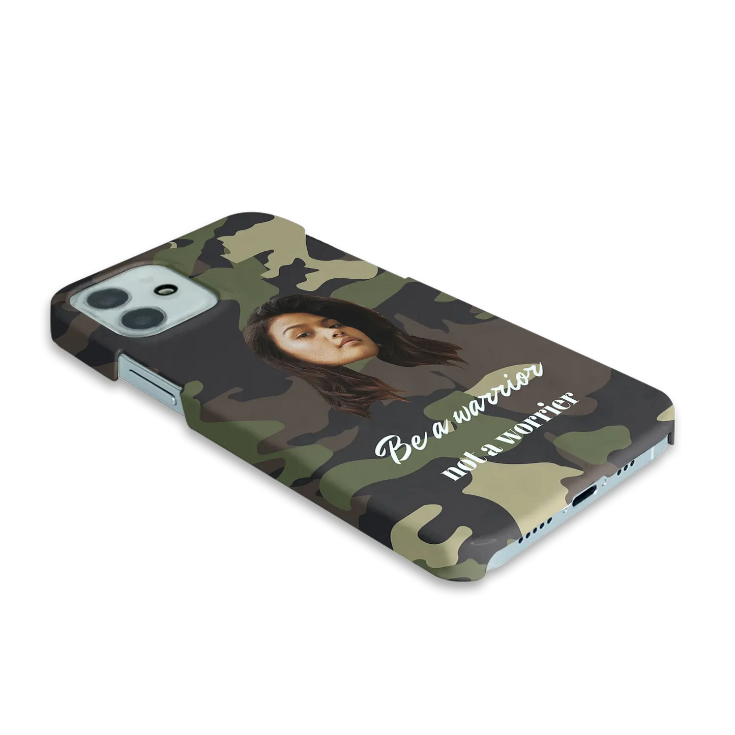 Let's Face It - Camouflage - brugerdefineret iPhone-etui