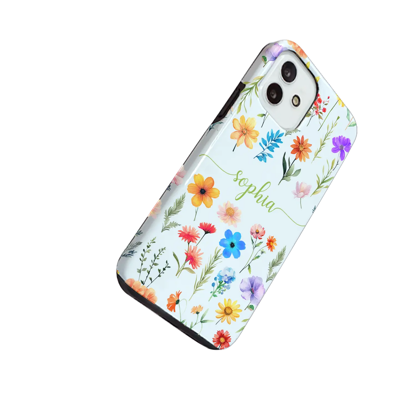 Blomster - Brugerdefineret iPhone Mobilcover