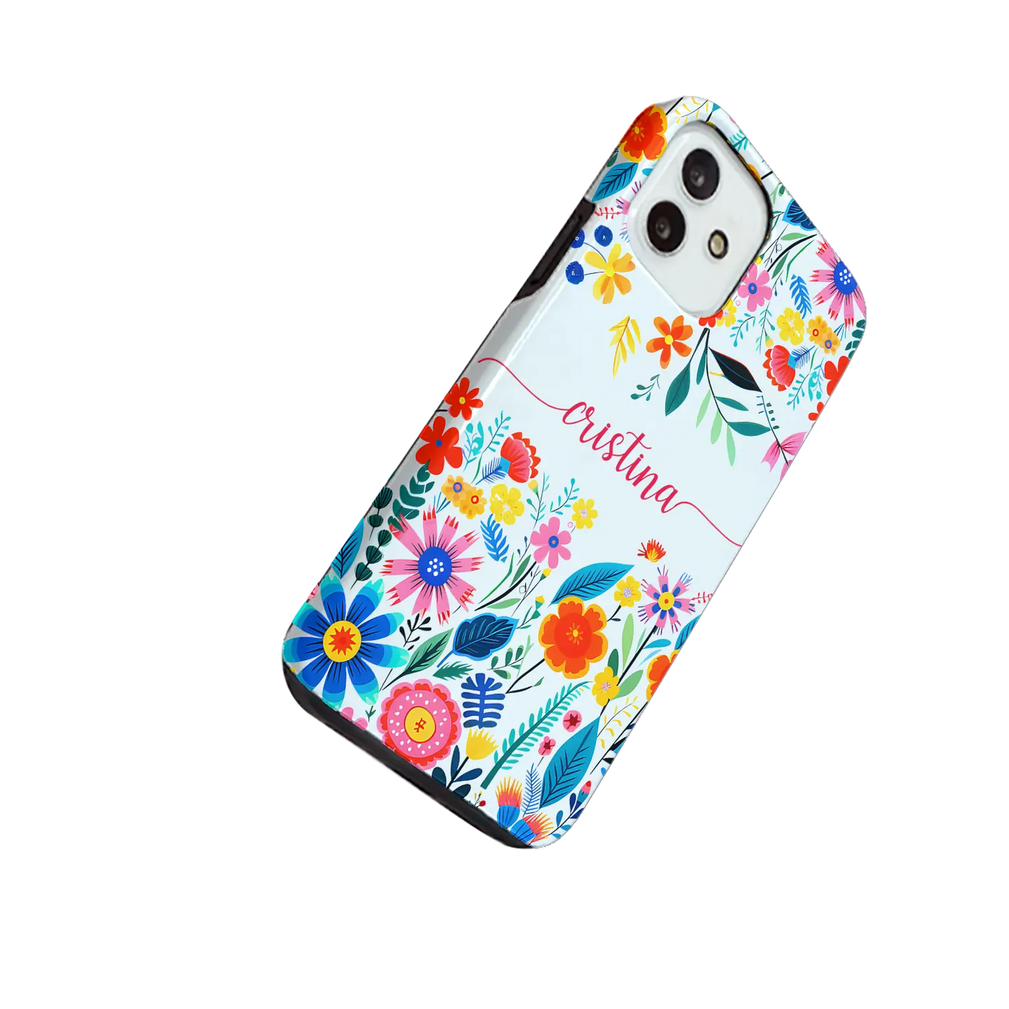 Happy Flowers - Custom Galaxy S Mobilcover