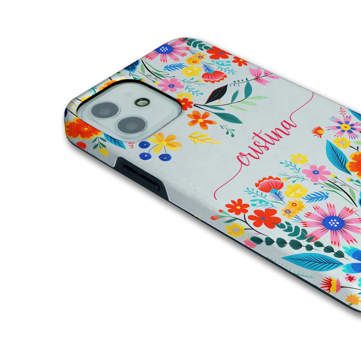 Happy Flowers - Custom Galaxy S Mobilcover