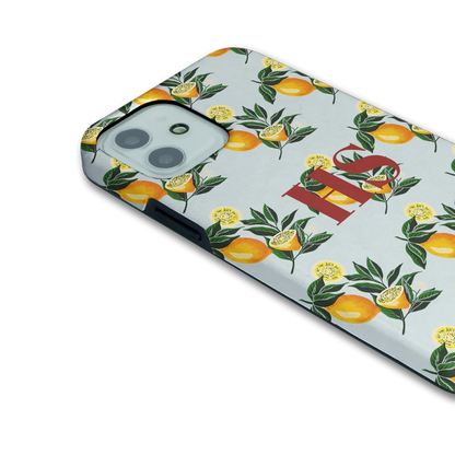 Citronmønster - Custom Galaxy S Case