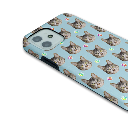 Face & Paws - brugerdefineret Galaxy S-etui