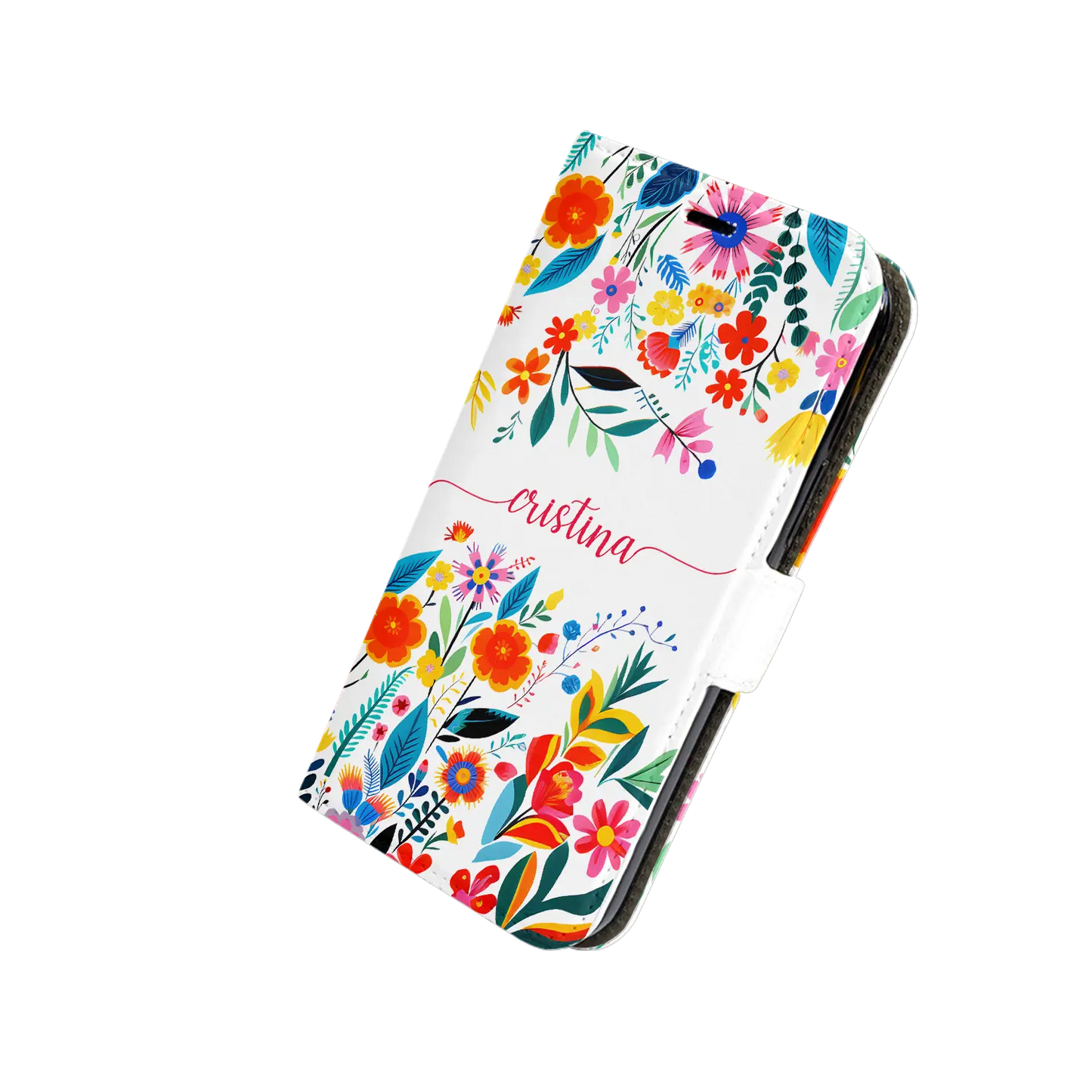 Happy Flowers - Custom Galaxy S Mobilcover