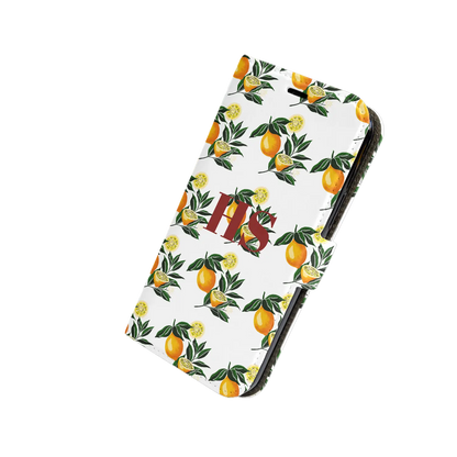 Citronmønster - brugerdefineret iPhone-etui