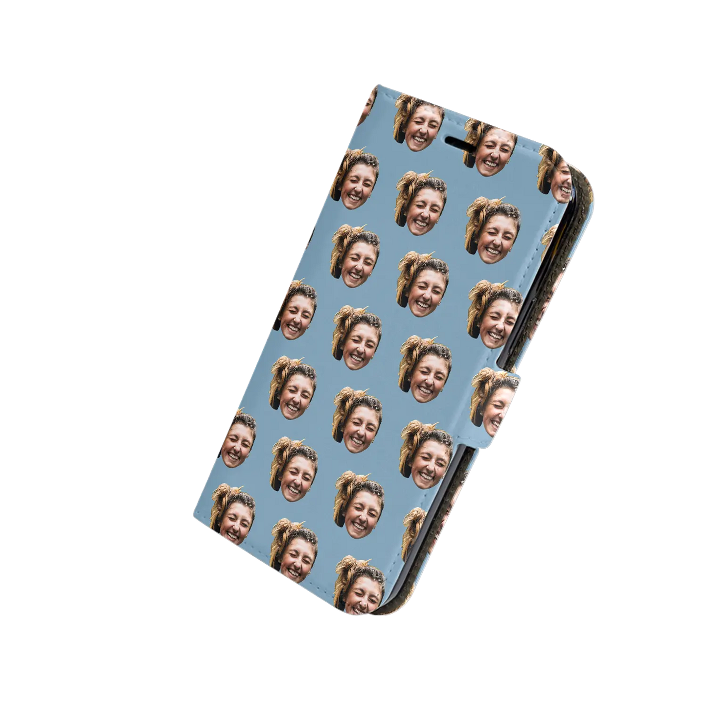 1 ansigt - brugerdefineret iPhone-etui